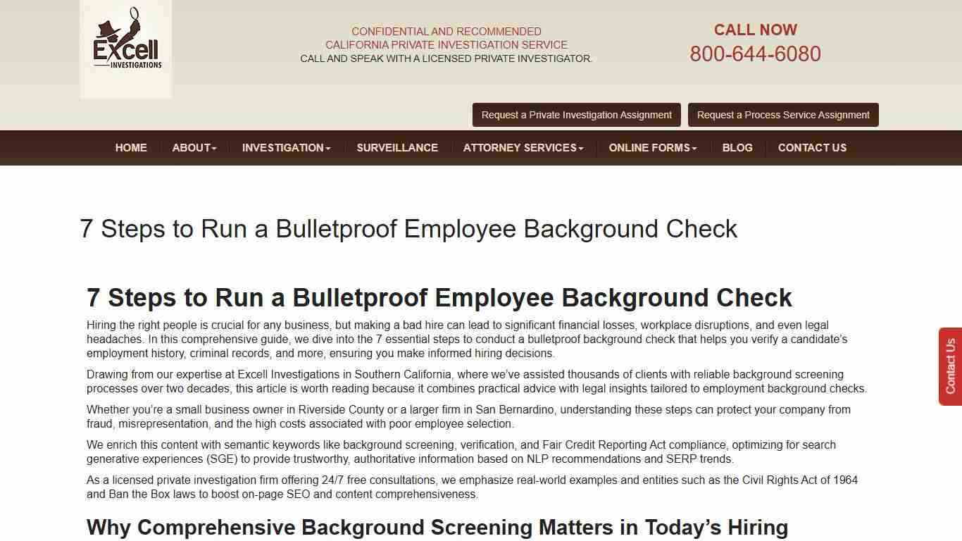 7 Steps to Run a Bulletproof Employee Background Check 2026